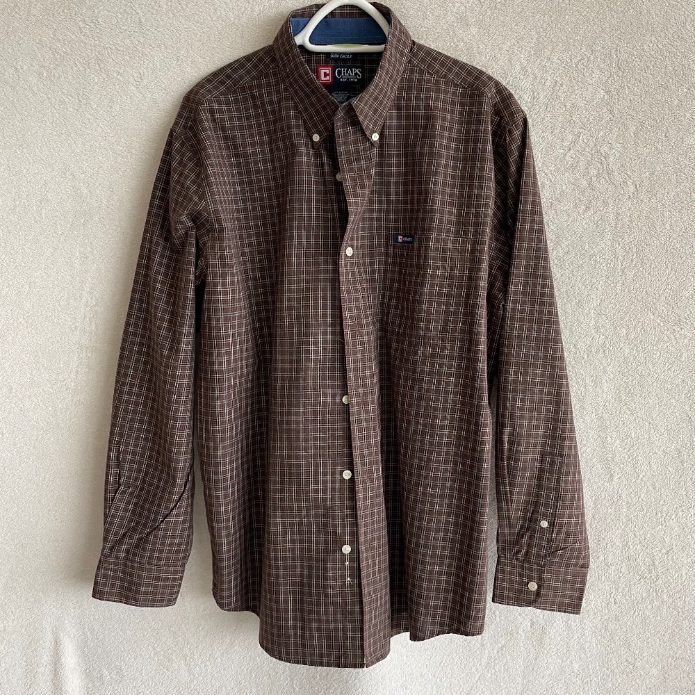 CHAPS “Easy Care” Dress Shirt.